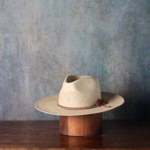 Natural Toyo Western Straw Hat