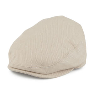 Beige Baby Cotton Flat Cap