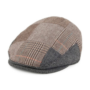 Multi-Coloured Baby Patchwork Flat Cap