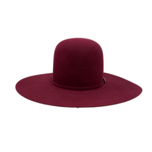 Merlot Premium Hare Felt Western Hat
