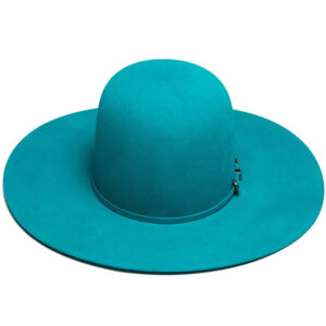 Turquoise Premium Hare Felt Western Hat