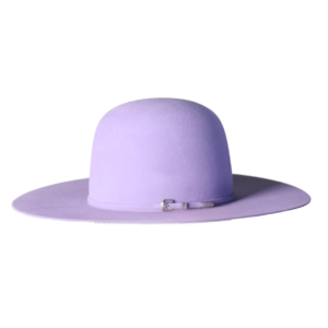 Lilac Premium Hare Felt Western Hat